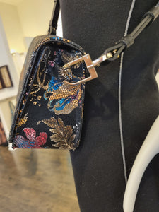 Flower Leather Handbag